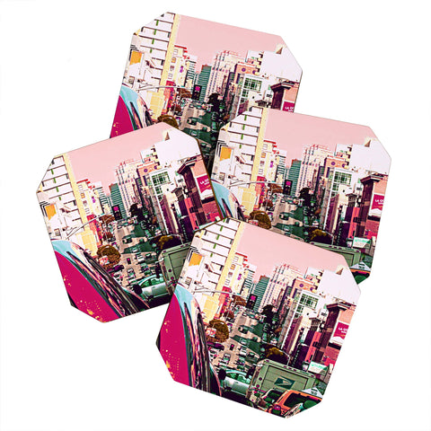 Shannon Clark Hustle And Bustle Coaster Set