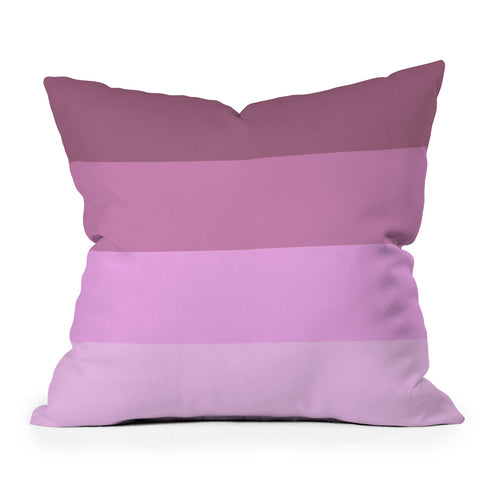 Shannon Clark Lavender Ombre Outdoor Throw Pillow