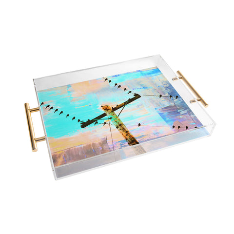 Shannon Clark Modern Birds Acrylic Tray