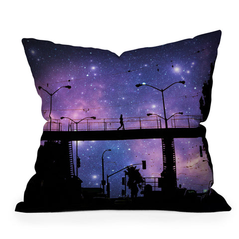 Shannon Clark Night Walk Outdoor Throw Pillow