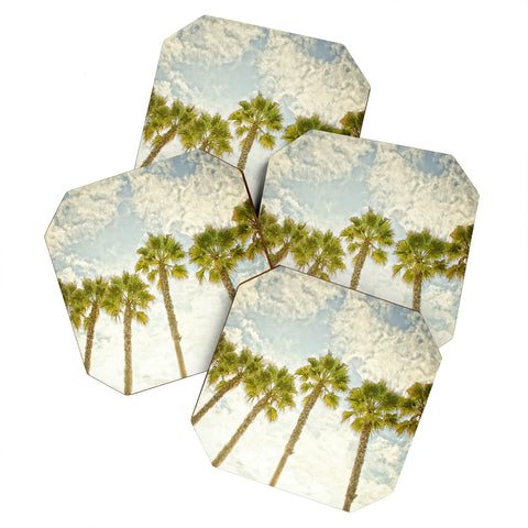 Shannon Clark Palm Trees Coaster Set