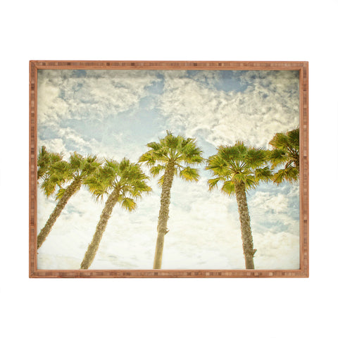 Shannon Clark Palm Trees Rectangular Tray