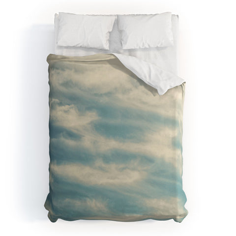 Shannon Clark Peaceful Skies Duvet Cover