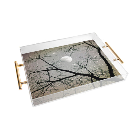 Shannon Clark Silver Sky Acrylic Tray