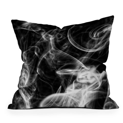 Shannon Clark Smoke Outdoor Throw Pillow