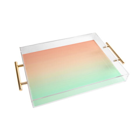 Shannon Clark Spring Ombre Acrylic Tray