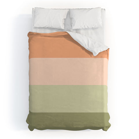 Shannon Clark Spring Stripes Duvet Cover