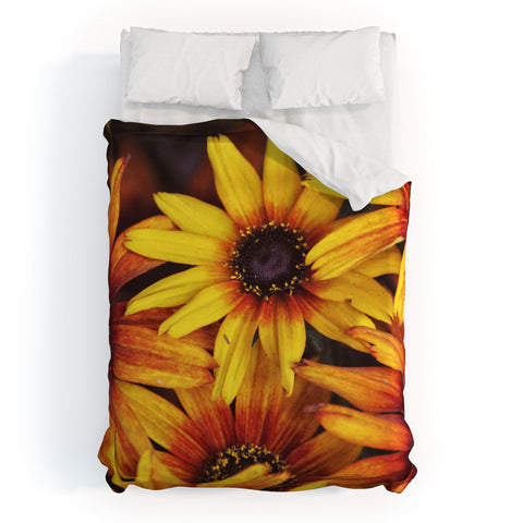 Shannon Clark Sunshine Petals Duvet Cover