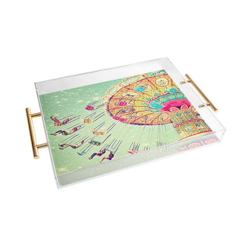 Shannon Clark Swinging Through Stars Acrylic Tray