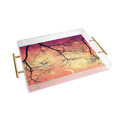 Shannon Clark Twinkley Pink Acrylic Tray