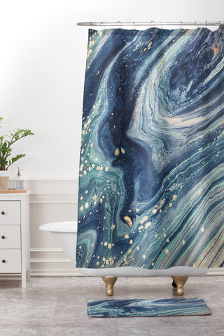 Shannon Clark Underwater Shower Curtain And Mat