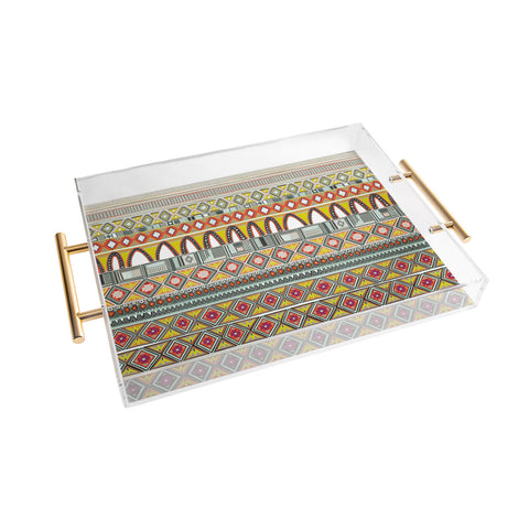 Sharon Turner amber veneto Acrylic Tray