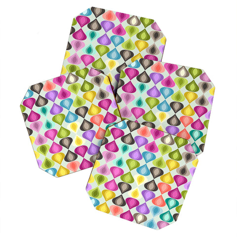 Sharon Turner Candy Gouttelette Coaster Set