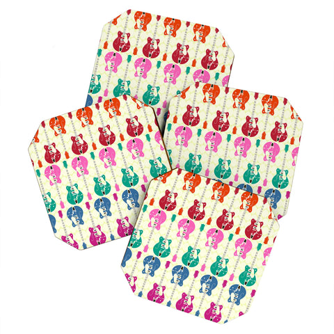 Sharon Turner Candy Rock Coaster Set