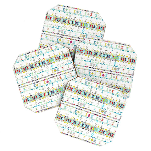 Sharon Turner celebration weave Coaster Set