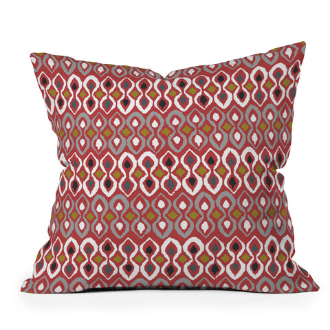 Sharon Turner Chilli Pestle Outdoor Throw Pillow