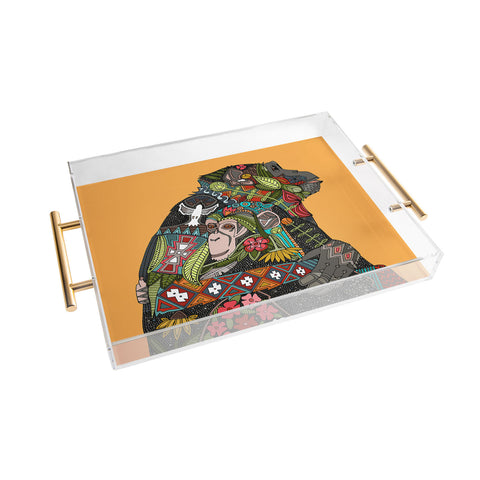 Sharon Turner Chimpanzee Love Acrylic Tray