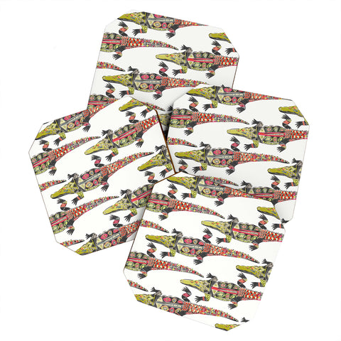 Sharon Turner crocodile Coaster Set