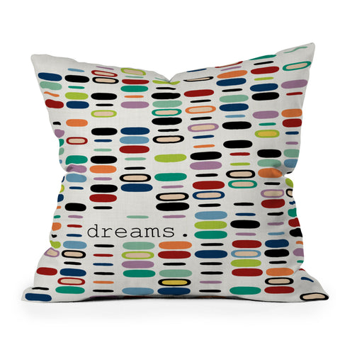 Sharon Turner Dreams 1 Outdoor Throw Pillow