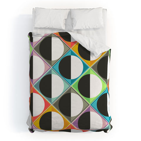 Sharon Turner Eclipse Diamonds Duvet Cover