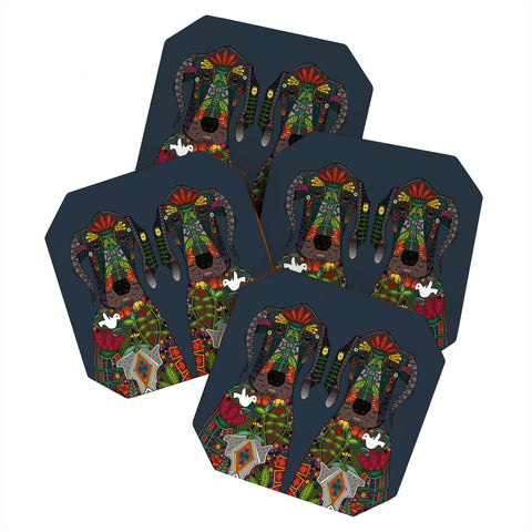 Sharon Turner Great Dane Love Coaster Set
