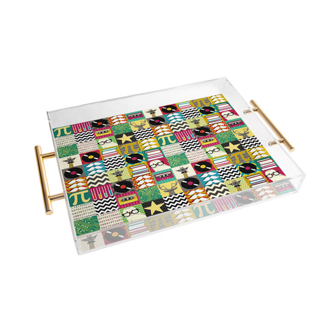 Sharon Turner Hip Hip Geek Acrylic Tray
