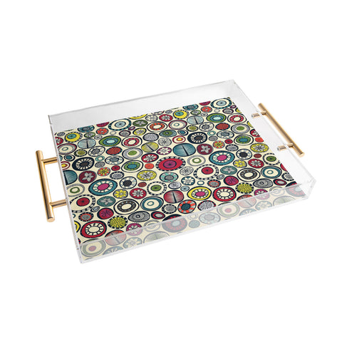 Sharon Turner Honolulu hoops cream Acrylic Tray