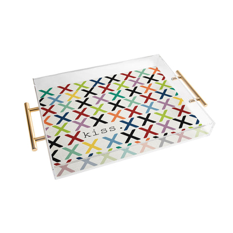 Sharon Turner Kiss Acrylic Tray