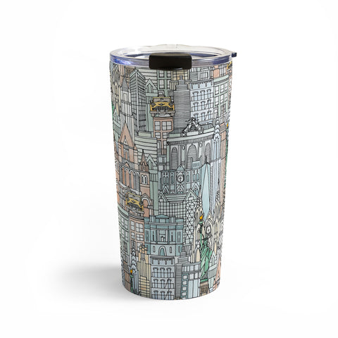 Sharon Turner New York watercolor Travel Mug