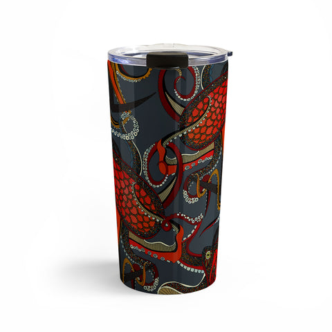 Sharon Turner octopus ink gunmetal Travel Mug