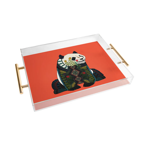 Sharon Turner panda Acrylic Tray