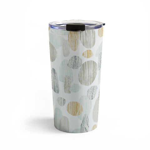 Sharon Turner pebbles copper Travel Mug
