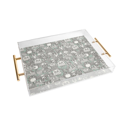 Sharon Turner pencil pinatas Acrylic Tray