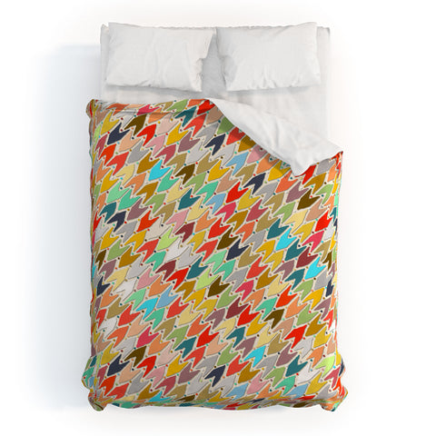 Sharon Turner Rashmi ikat Duvet Cover