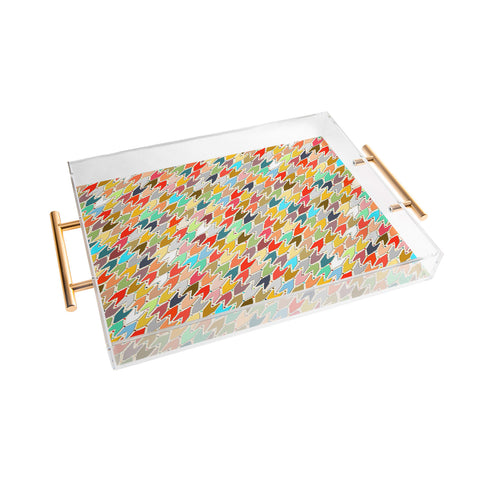 Sharon Turner Rashmi ikat Acrylic Tray
