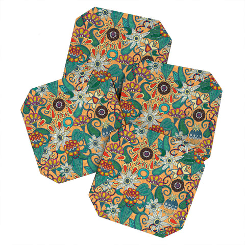 Sharon Turner sarilmak apricot Coaster Set