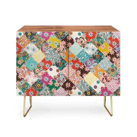 Sharon Turner sarilmak patchwork Credenza