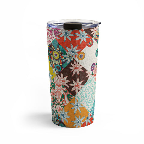Sharon Turner sarilmak patchwork Travel Mug