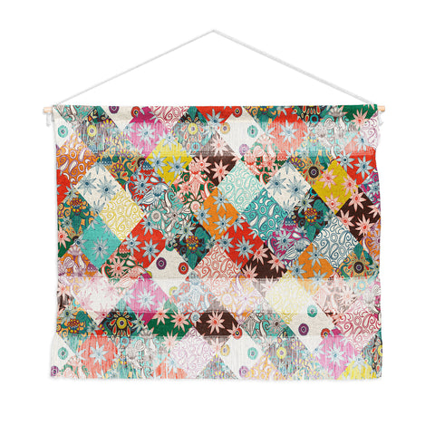 Sharon Turner sarilmak patchwork Wall Hanging Landscape