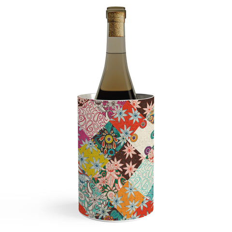 Sharon Turner sarilmak patchwork Wine Chiller