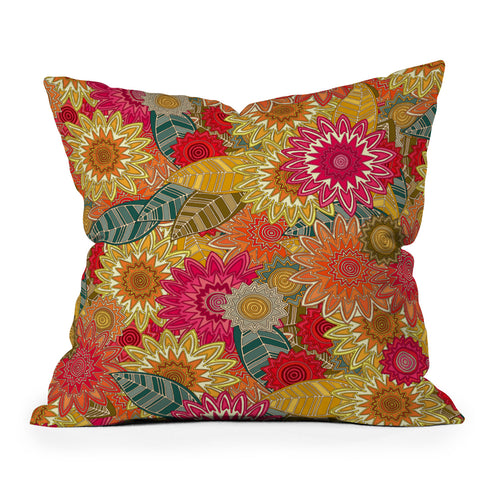 Sharon Turner Sunshine Garden Outdoor Throw Pillow