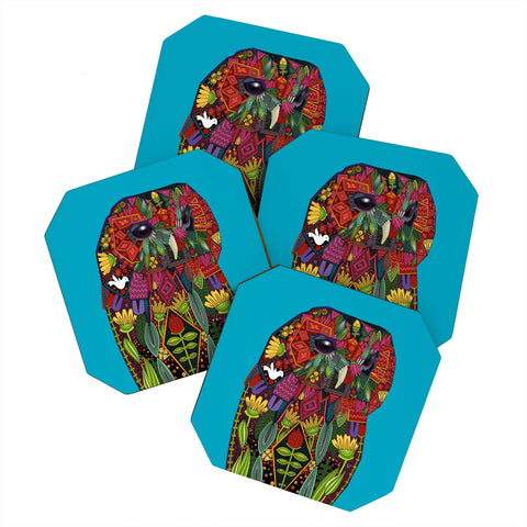 Sharon Turner Tawny Owl Coaster Set
