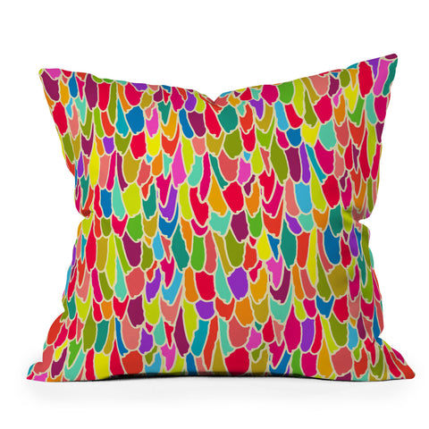 Sharon Turner Tickle Me Outdoor Throw Pillow