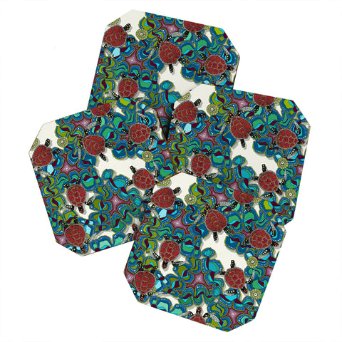 Sharon Turner Turtle Reef Coaster Set