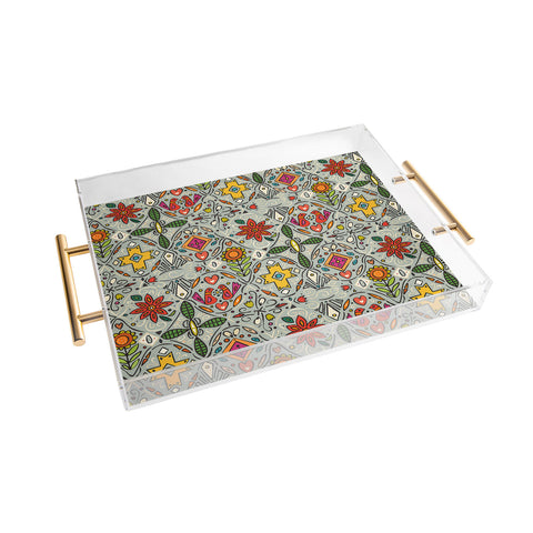 Sharon Turner zoryana haze Acrylic Tray