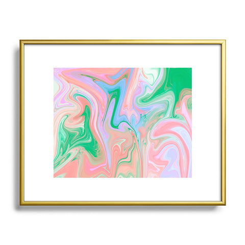Shaylen Broughton Vibe Metal Framed Art Print
