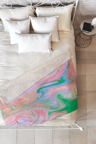 Shaylen Broughton Vibe Fleece Throw Blanket