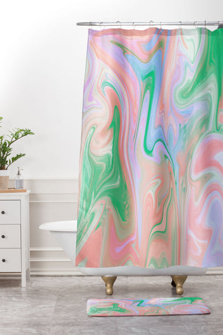Shaylen Broughton Vibe Shower Curtain And Mat