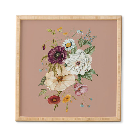 Shealeen Louise Colorful Wildflower Bouquet Framed Wall Art