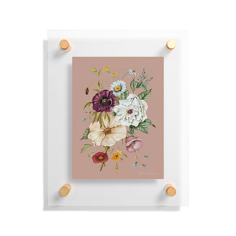 Shealeen Louise Colorful Wildflower Bouquet Floating Acrylic Print